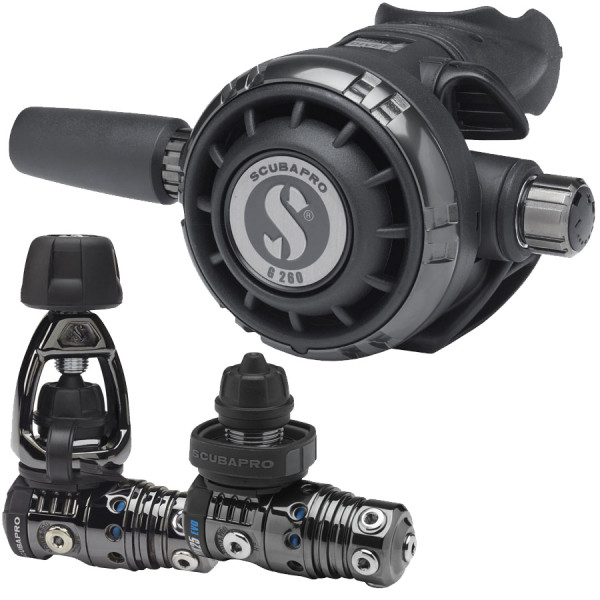 Détendeur Scubapro MK25 EVO Black Teck/G260 Black Teck