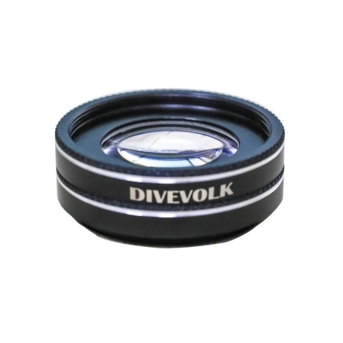 DIVEVOLK - Objectif macro pour Seatouch (2 lentilles superposables incluses, total 16x)