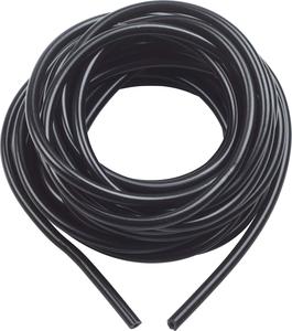 Elastique OMS en silicone noir 1/4", 7m50