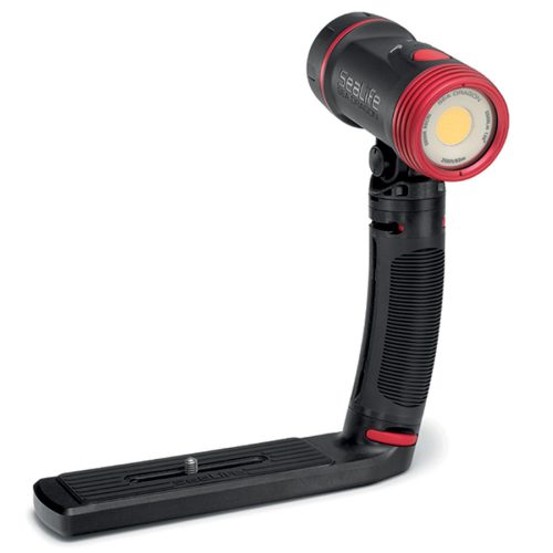 Kit lampe Scubapro SEA DRAGON DUO 6000F - comprend 2 lampes Sea Dragon 3000, 2 poignées Flex-Connect et une platine double.