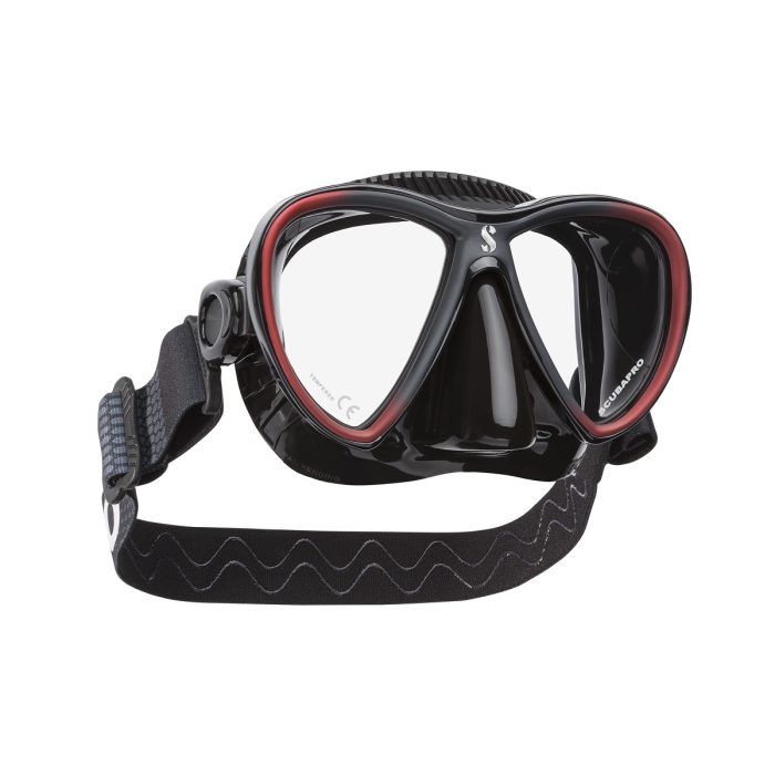 Masque Scubapro Synergy Twin - Rouge - Noir