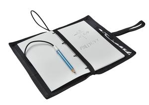 Notebook cordura OMS avec feuilles et crayon