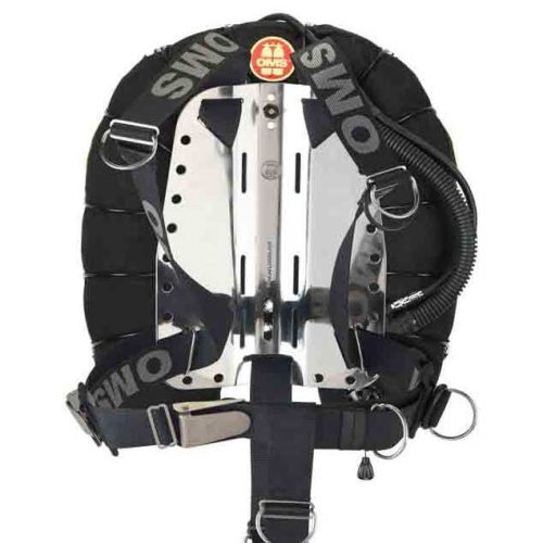 Pack Harnais OMS Smart Stream + poches et Wings Deep Océan 27 Kg (60 lbs)