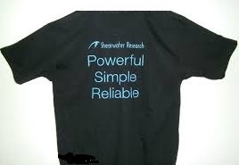 T-Shirt SHEARWATER "Powerful, Simple, Reliable"