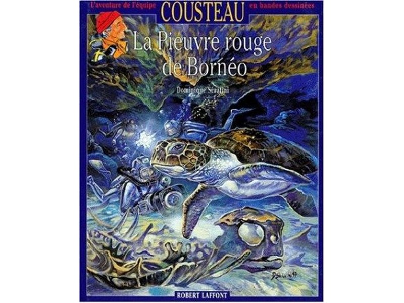 L'aventure de l'Equipe Cousteau en BD - La Pieuvre rouge de Bornéo