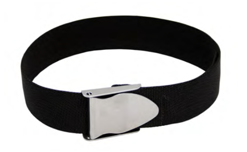 Ceinture avec boucle inox