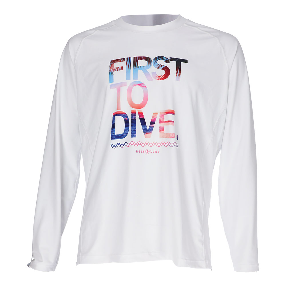 Rashguard AQUALUNG First To Dive MC Homme